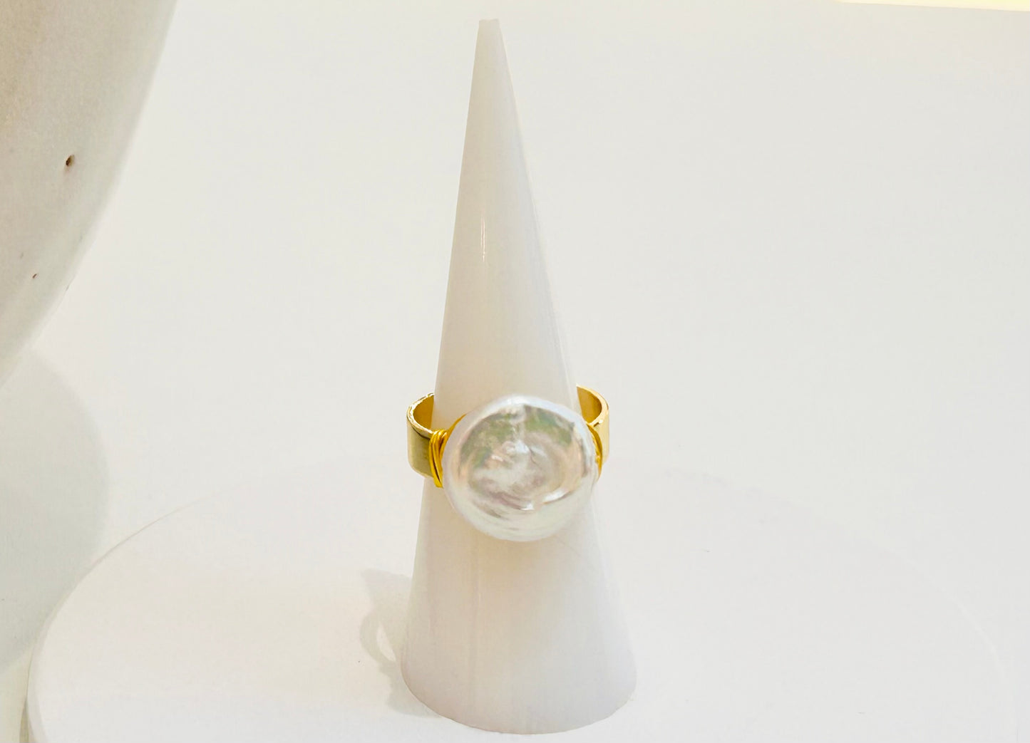 
                  
                    Roselle Freshwater Pearl Ring (Adjustable)
                  
                