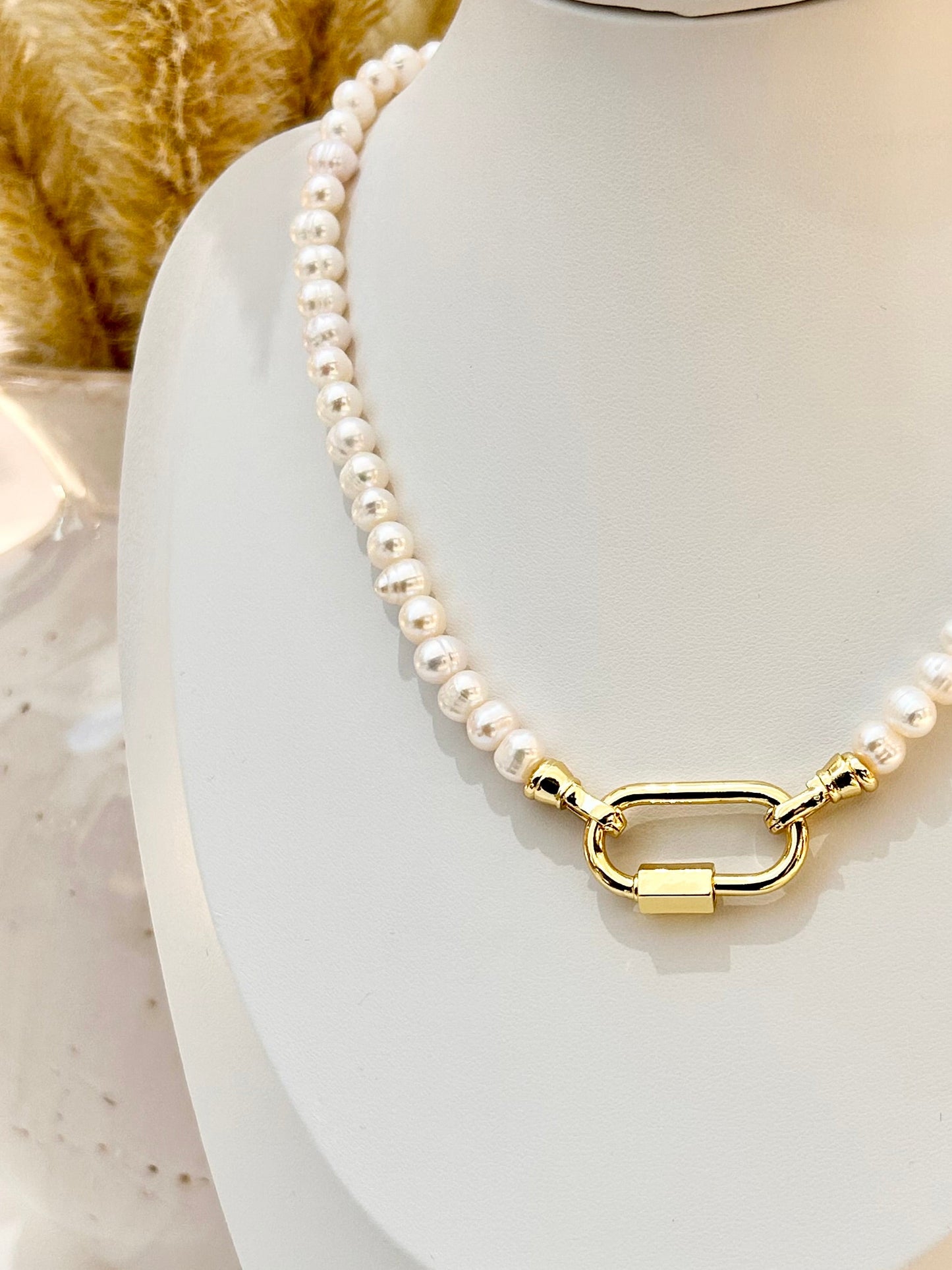 
                  
                    Alina Pearl Necklace
                  
                