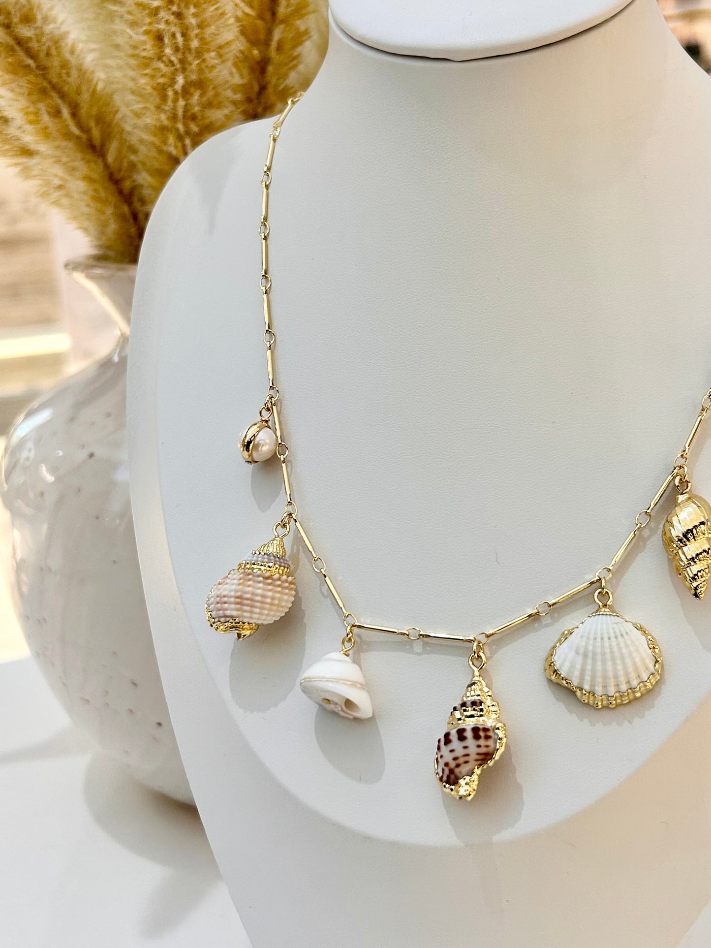 
                  
                    Coralia Shell Necklace
                  
                
