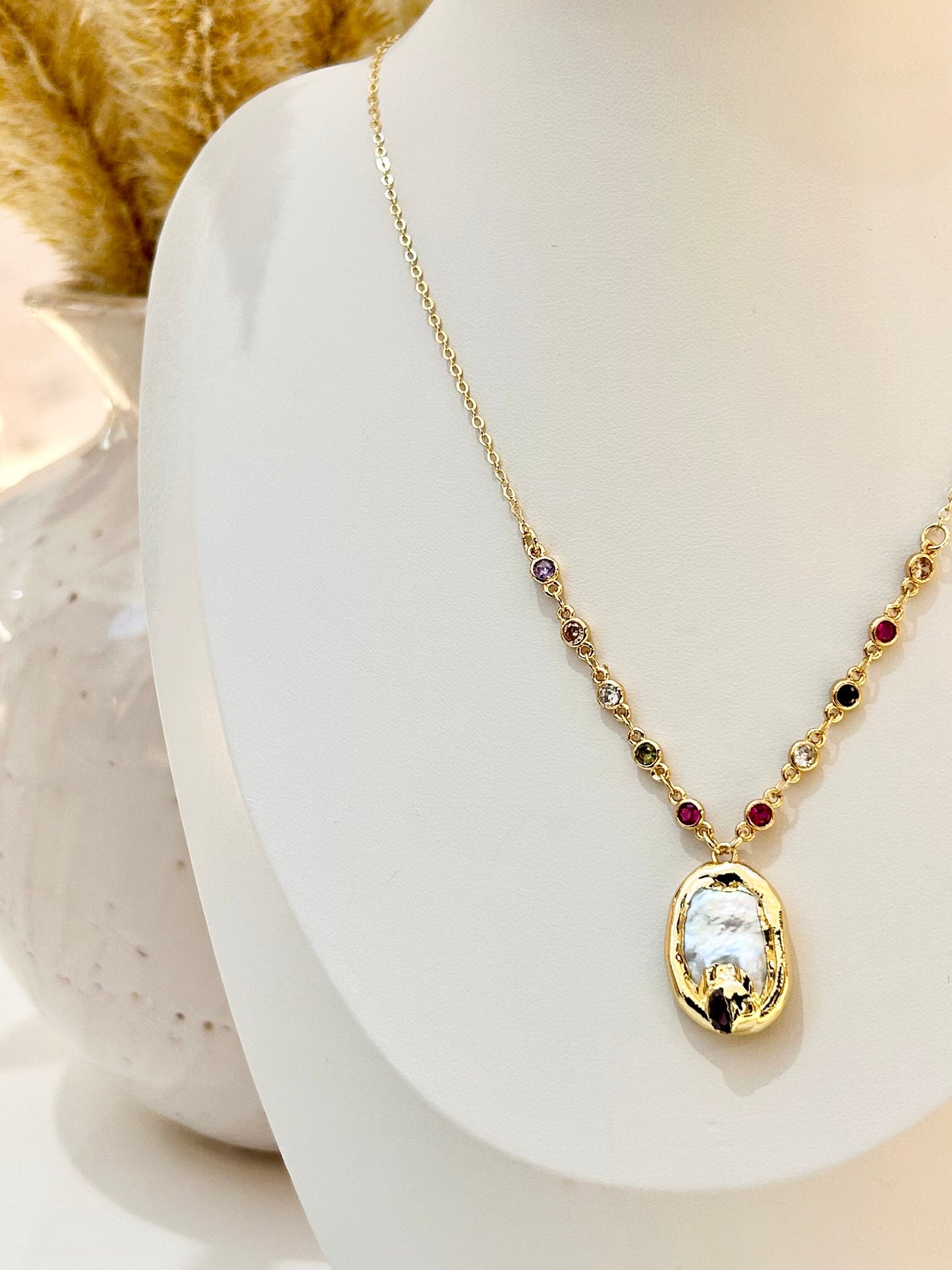 
                  
                    Zaria Amethyst Necklace
                  
                