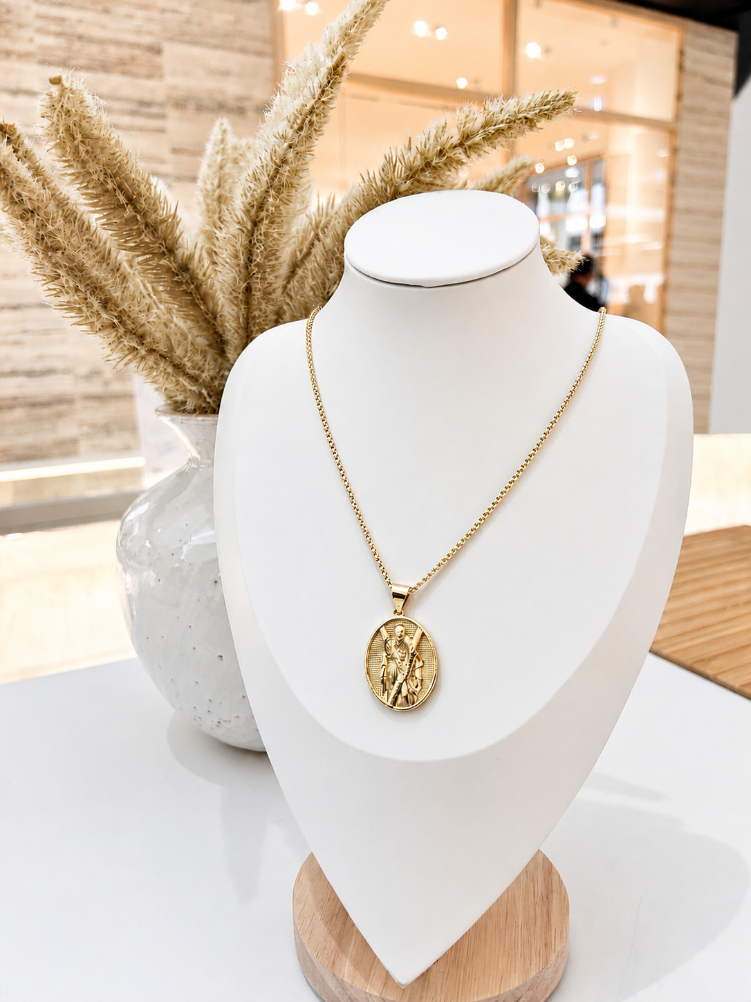 
                  
                    Valentina Saint Necklace
                  
                