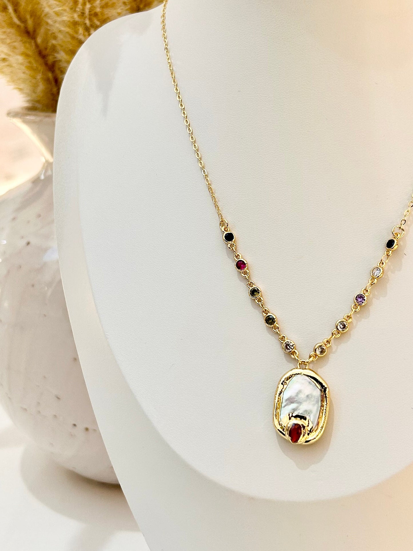 
                  
                    Zaria Ruby Necklace
                  
                