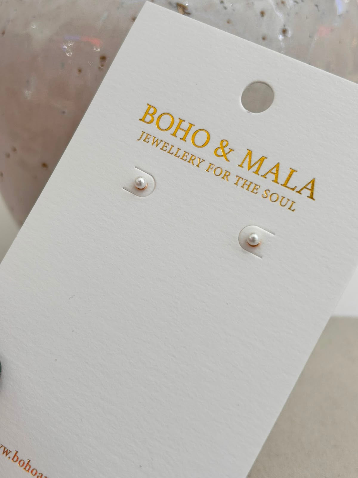 Mira Petite Pearl Studs original product photo