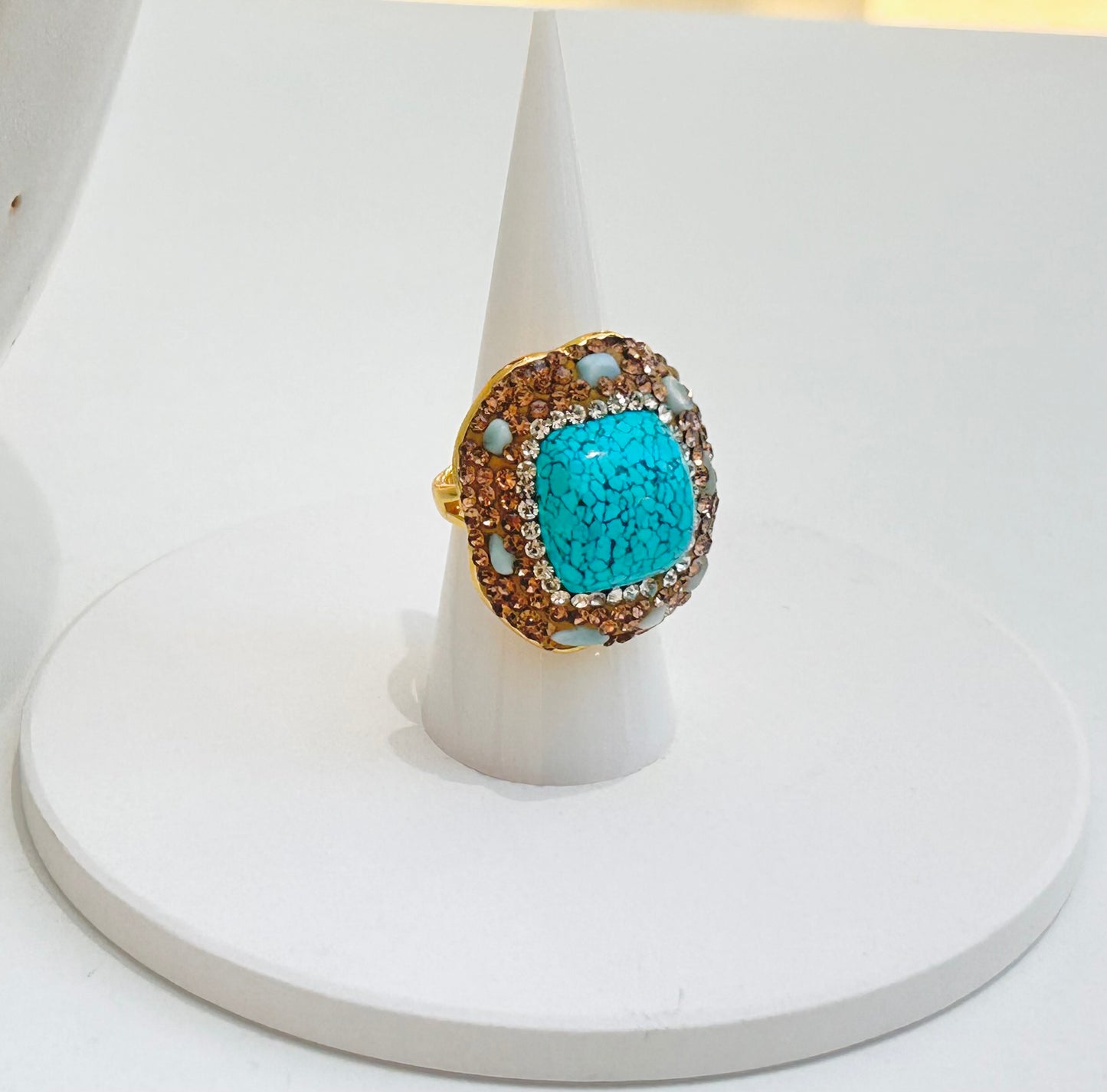 
                  
                    Azura Turquoise Ring
                  
                