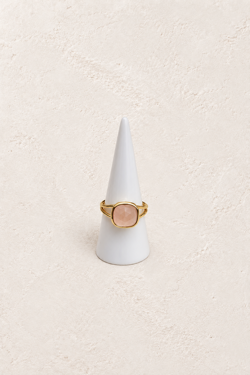 
                  
                    Rose Quartz Squared Adjustable Ring – Boho & Mala jewellery
                  
                