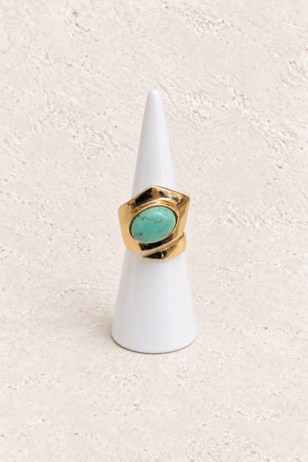 
                  
                    Turquoise Adjustable Ring – Boho & Mala jewellery
                  
                