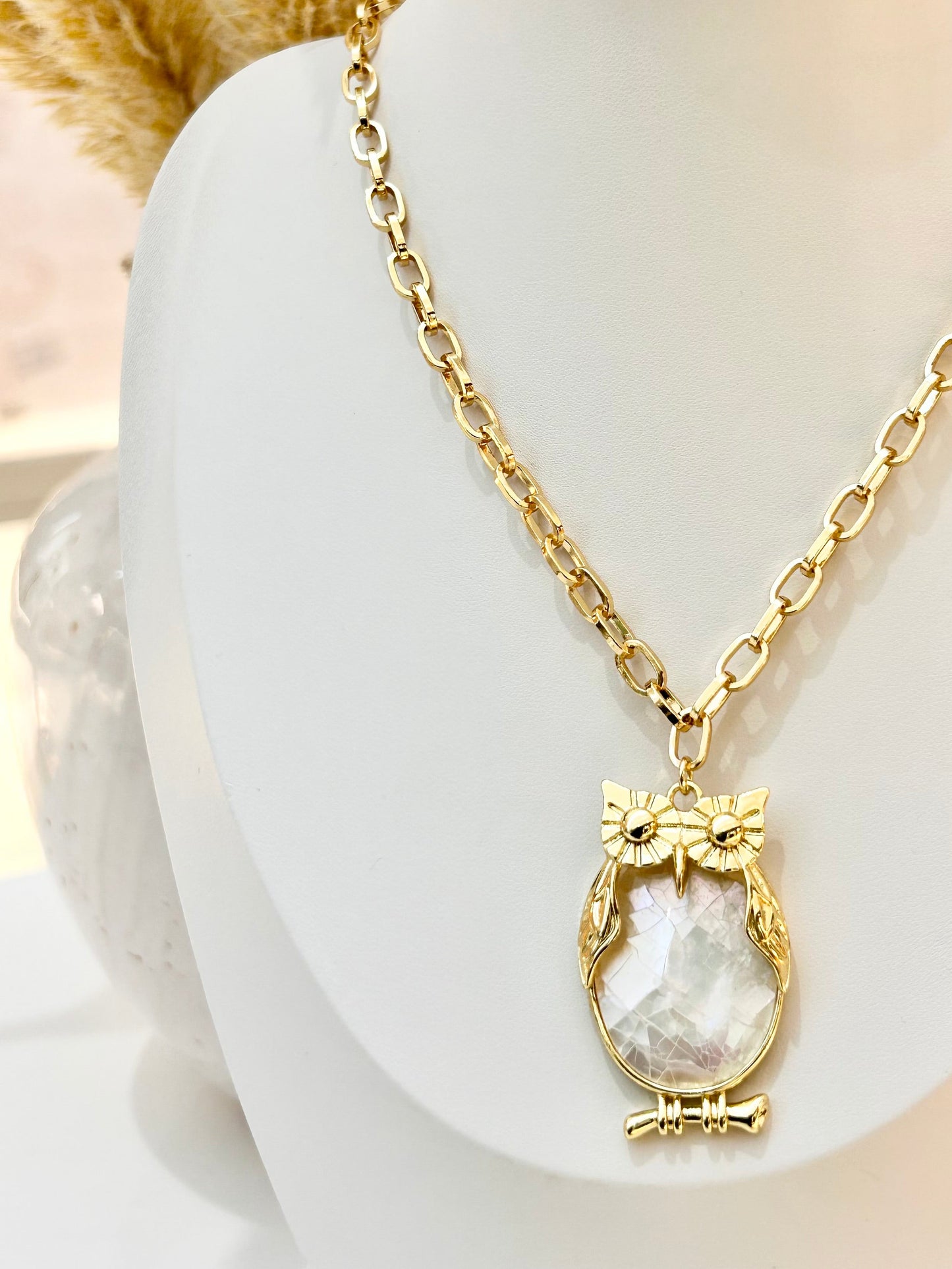 
                  
                    Athena Owl Necklace
                  
                