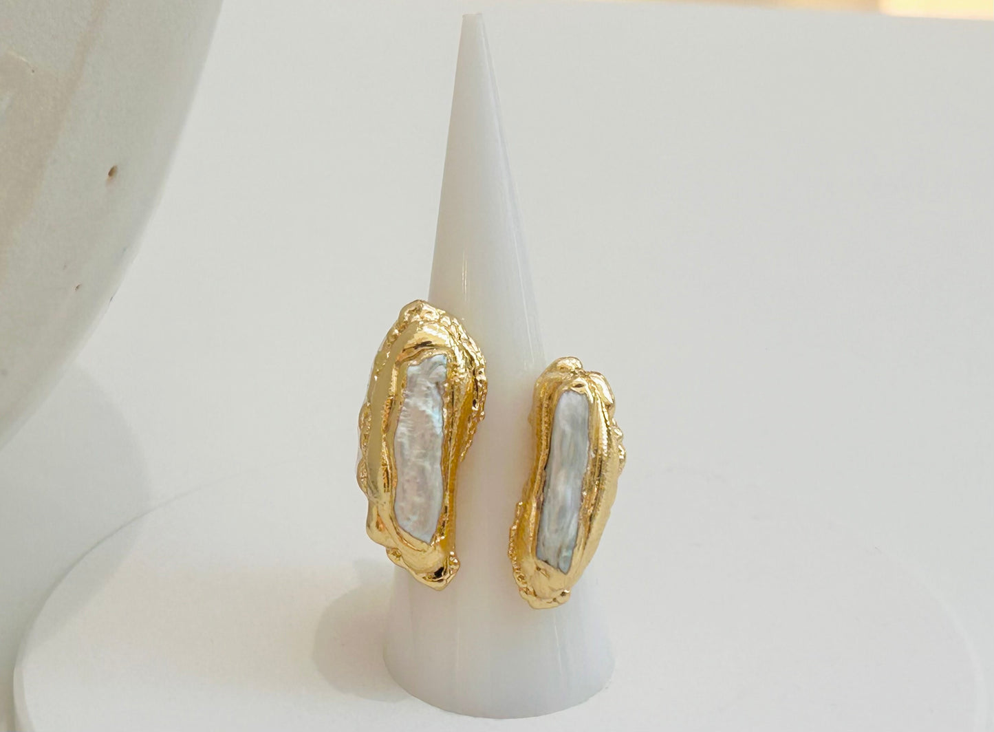 
                  
                    Nerelle Biwa Freshwater Pearl Ring
                  
                