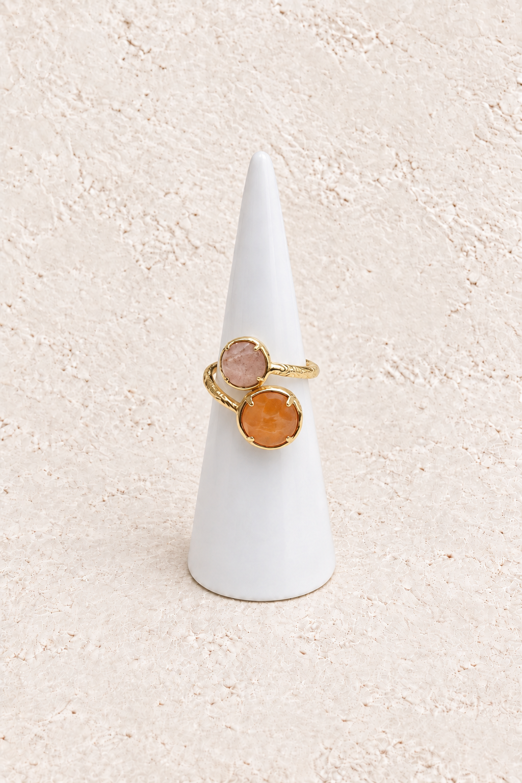 
                  
                    Sunstone Double Adjustable Ring – Boho & Mala jewellery
                  
                