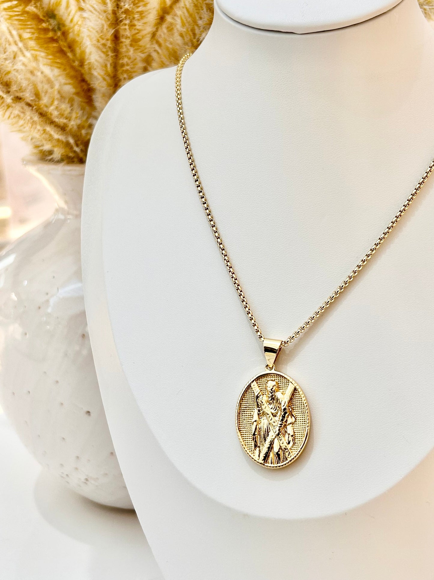 
                  
                    Valentina Saint Necklace
                  
                