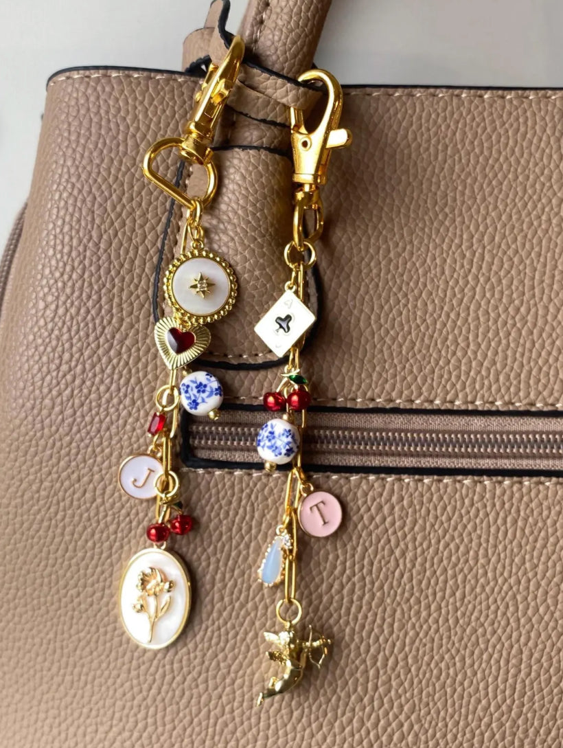 
                  
                    Vintage Charm Key Ring
                  
                