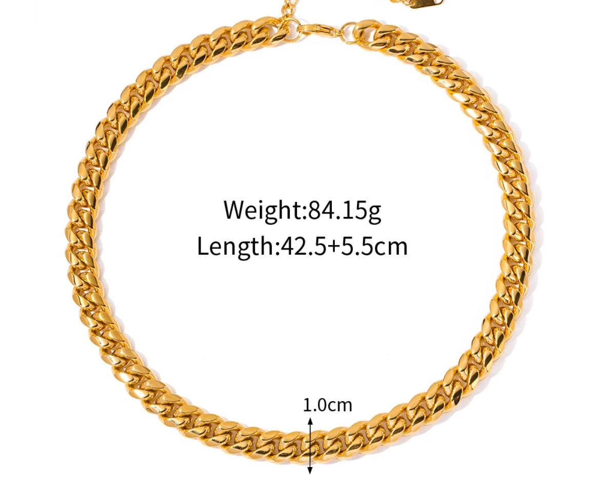 
                  
                    Gold Plated Stainless Steel Waterproof & Tarnish-Free Necklaces- Boho Jewellery For Everyday Wear
                  
                