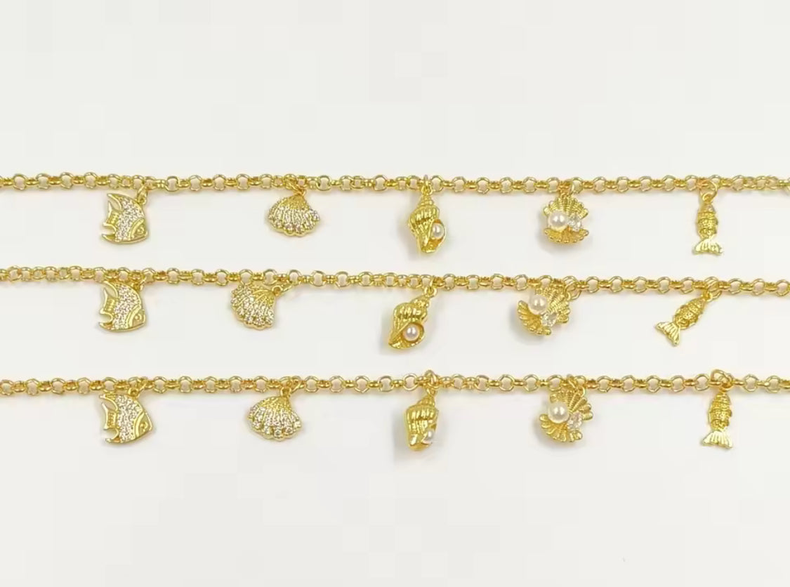 
                  
                    Boho & Mala Under The Sea Charm Necklace
                  
                