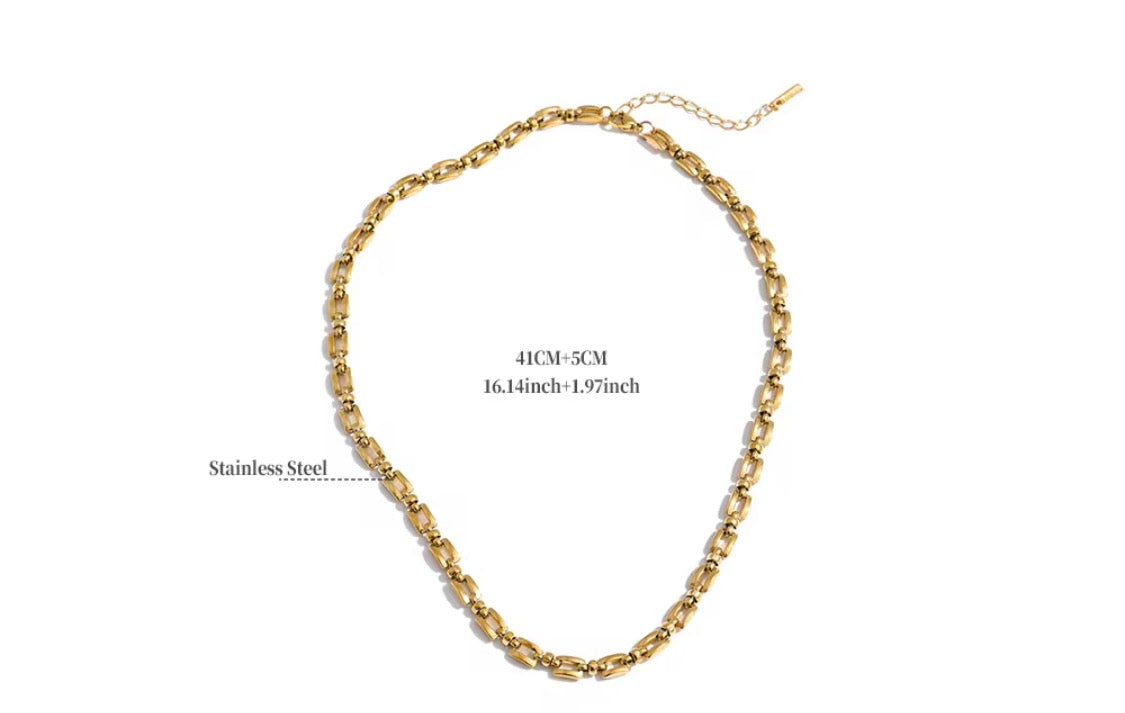 
                  
                    Golden Luxe Link Necklace
                  
                