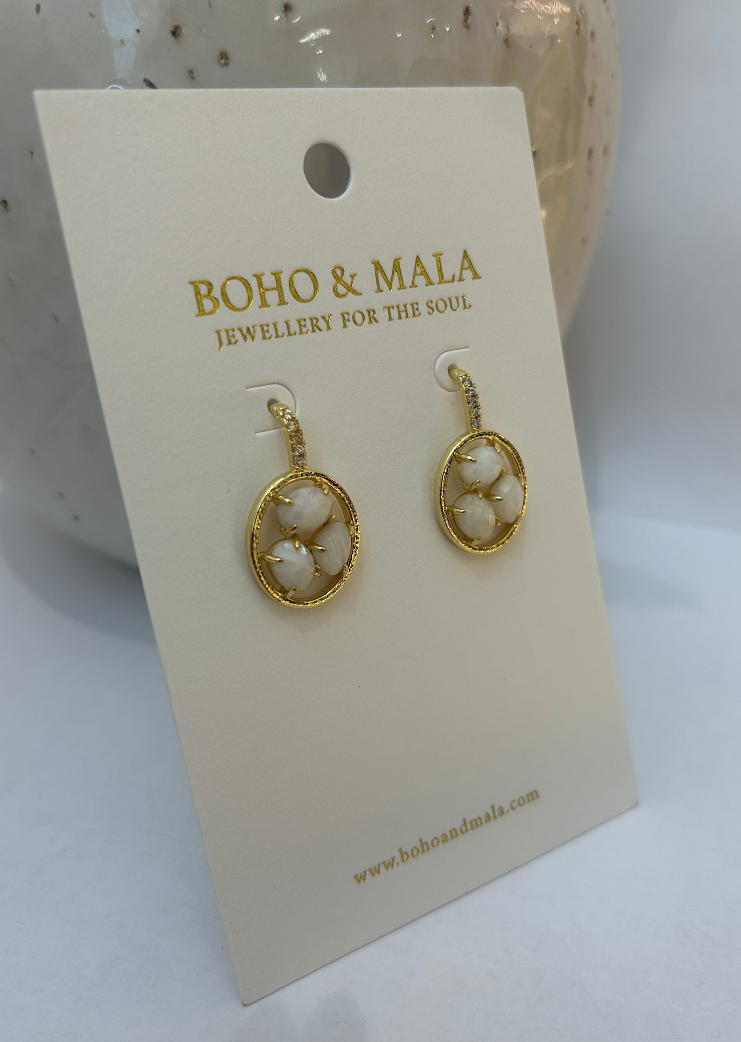 
                  
                    Moonstone Zahara Earrings
                  
                