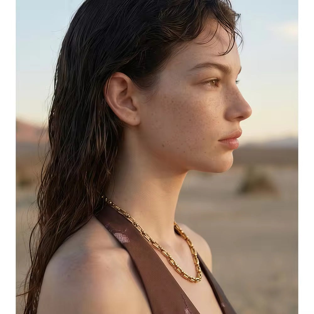 
                  
                    Golden Luxe Link Necklace
                  
                