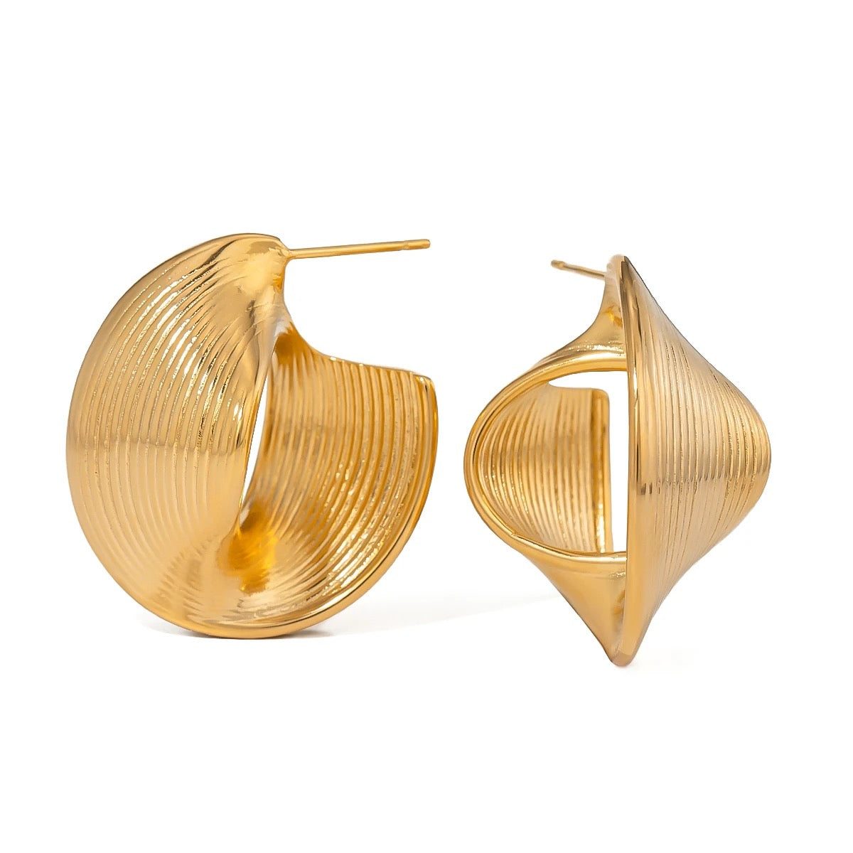 Australian Owned Boho And Mala Gold Plated Under Stainless Steel Statement Earrings Waterproof Tarnish Free Everyday Earrings Boho Jewellery