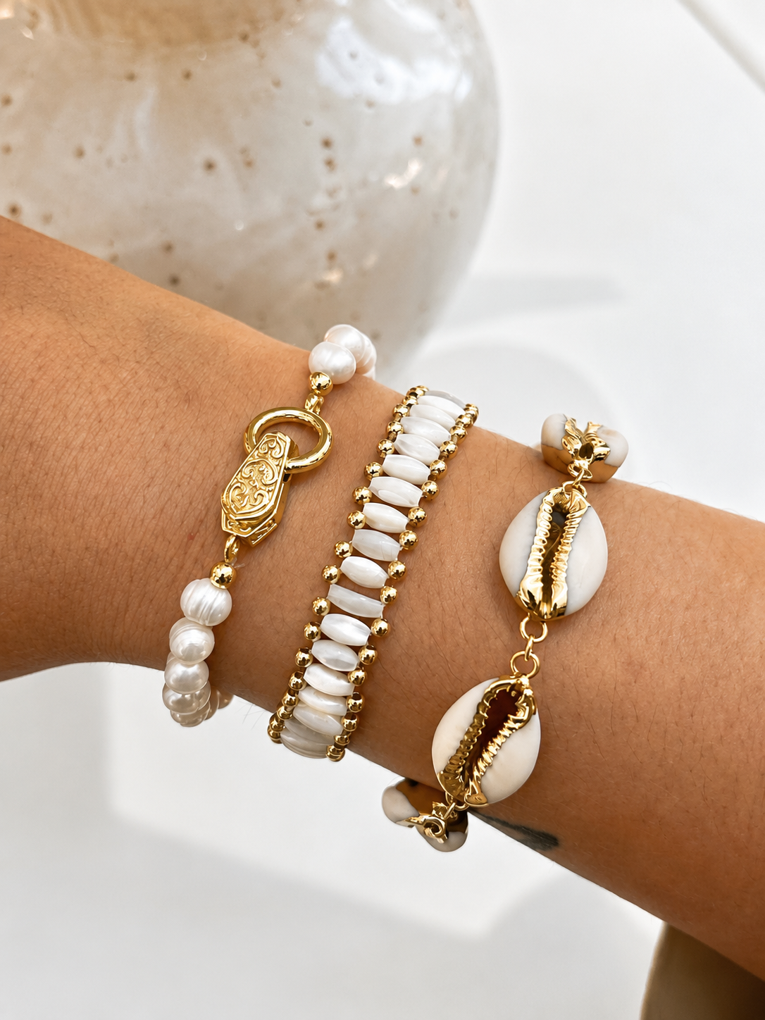 
                  
                    Pearl Glow Bracelet
                  
                