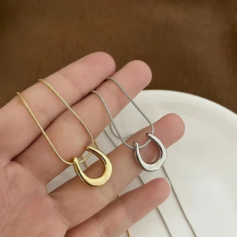 
                  
                    Silver Stainless Steel Waterproof & Tarnish-Free Necklaces- Boho Jewellery For Everyday Wear
                  
                