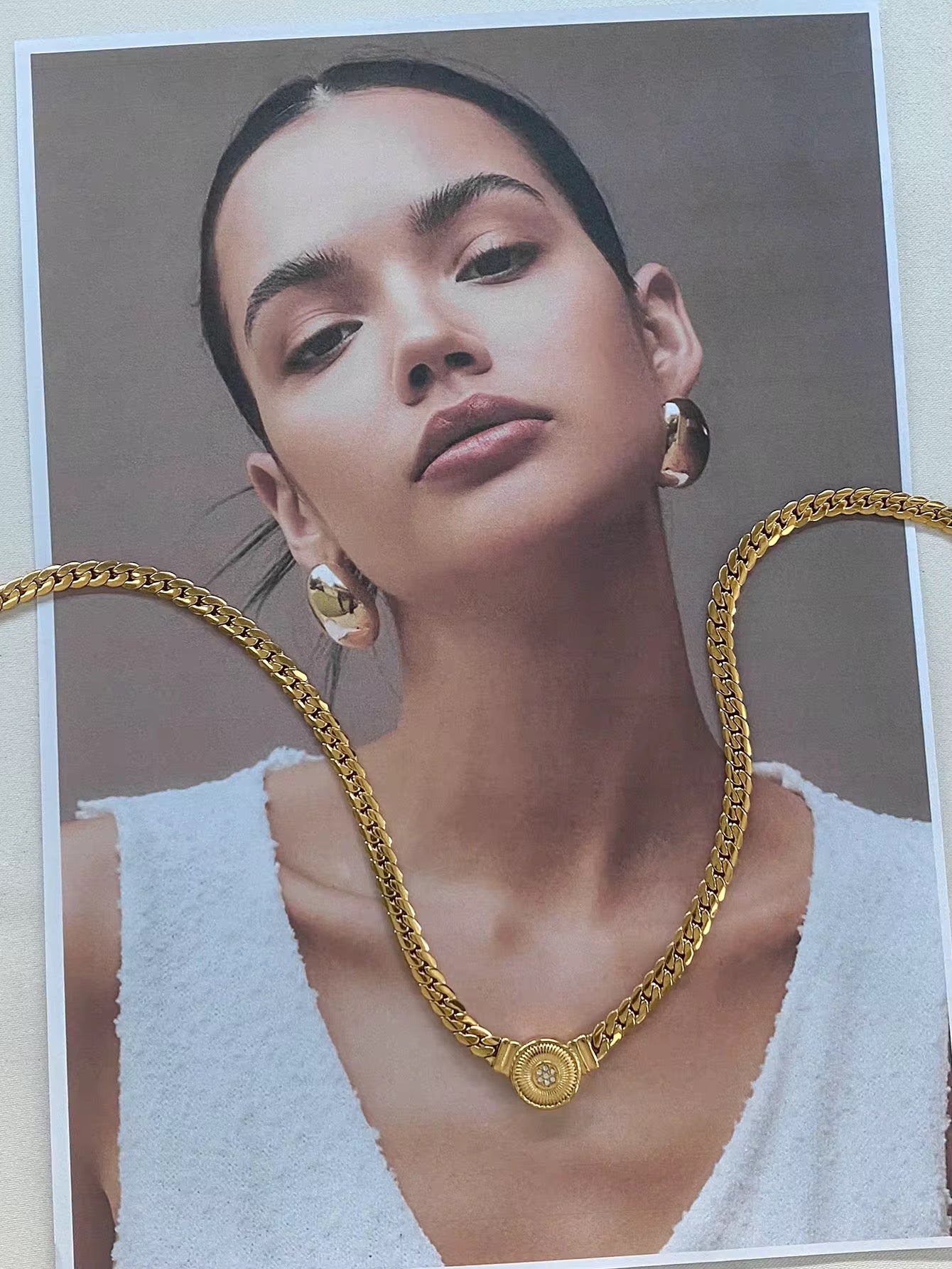
                  
                    Pendant Necklace Beach Australian Owned Boho And Mala Gold Plated Under Stainless Steel Statement Necklace Waterproof Tarnish-Free Earrings Everyday Boho Jewellery
                  
                
