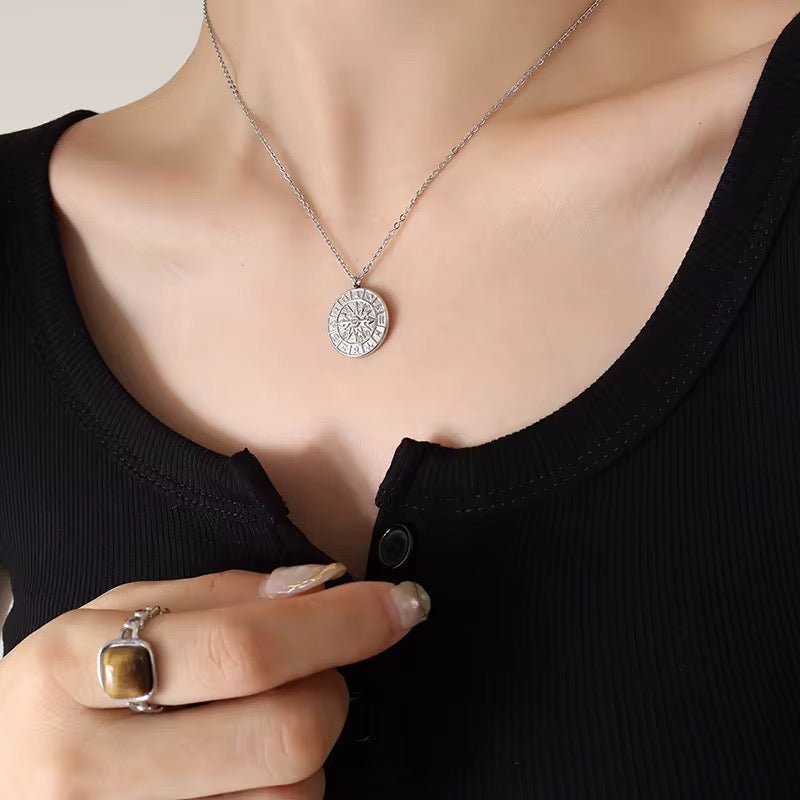 
                  
                    Solara Crystal Sun Necklace – Statement Gold Chain Necklace – Boho & Mala jewellery
                  
                