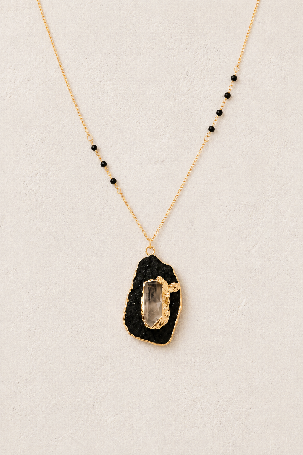 
                  
                    Raw Obsidian Necklace
                  
                