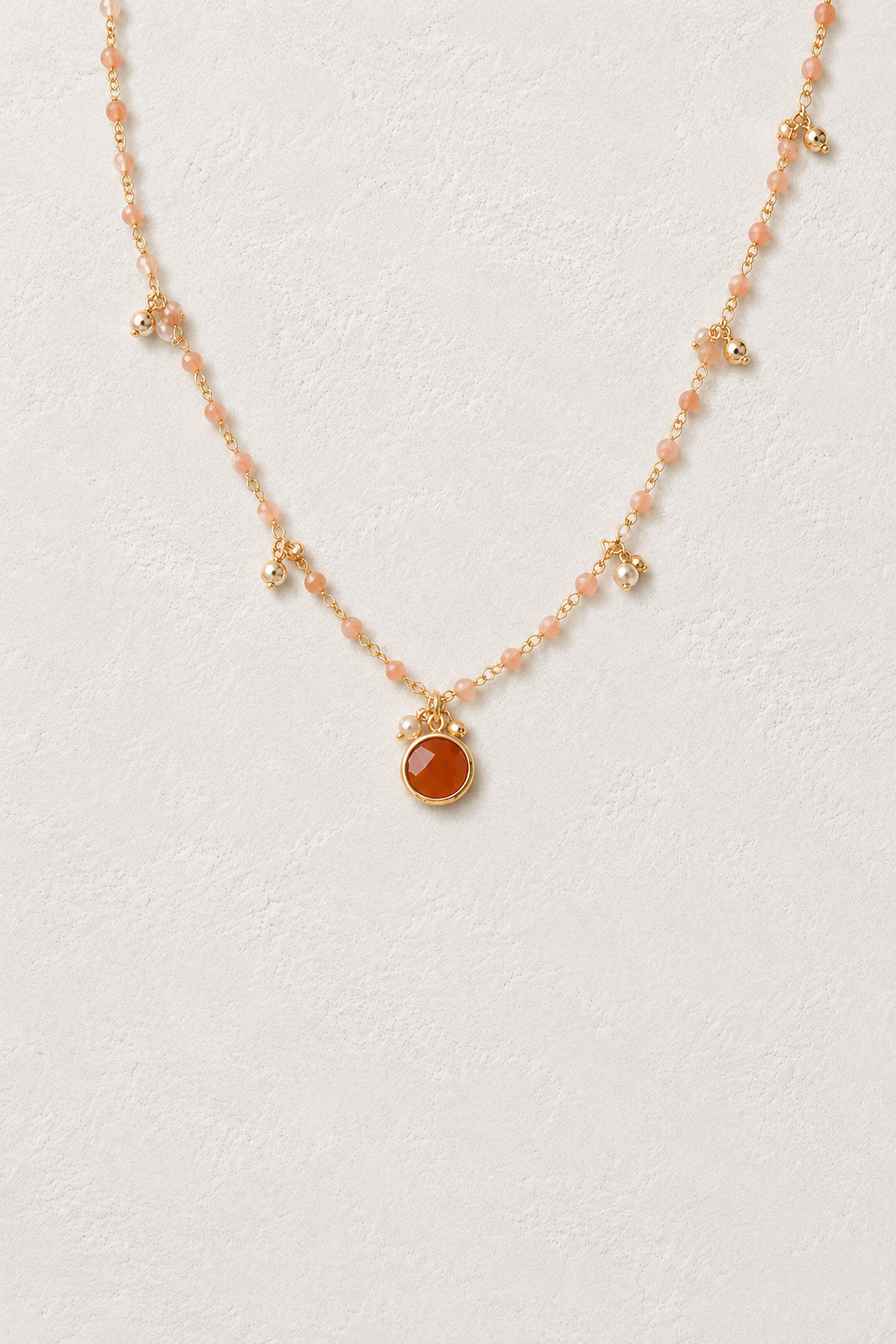 
                  
                    Virelle Sunstone Necklace
                  
                