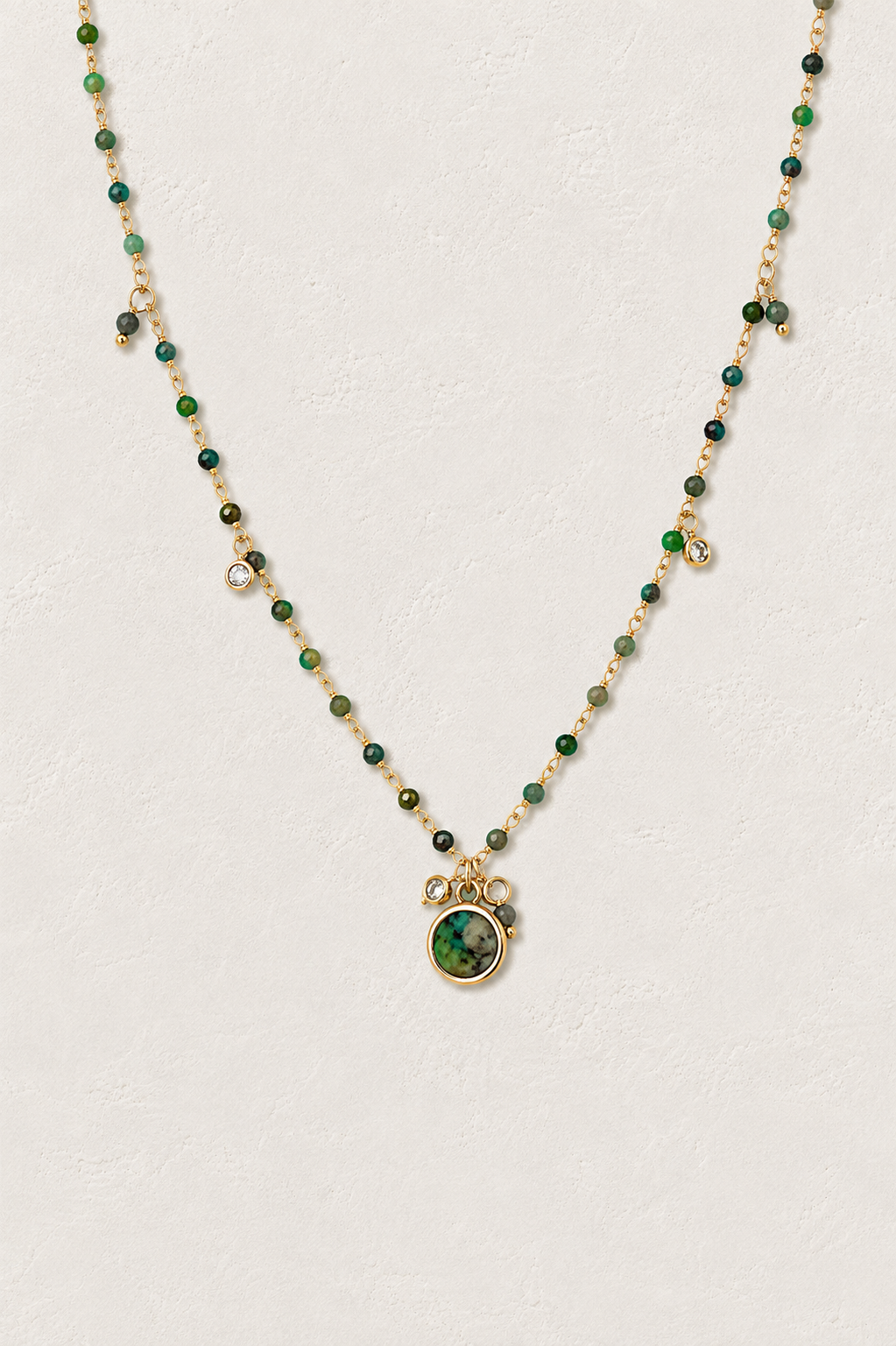 
                  
                    Virelle African Turqoise Necklace
                  
                