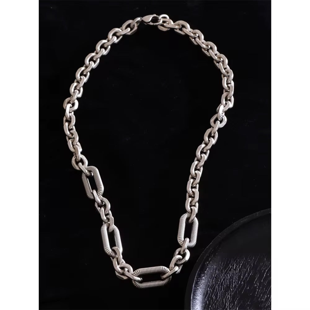 
                  
                    Men’s Stainless-Steel Thick Necklace 54cm
                  
                