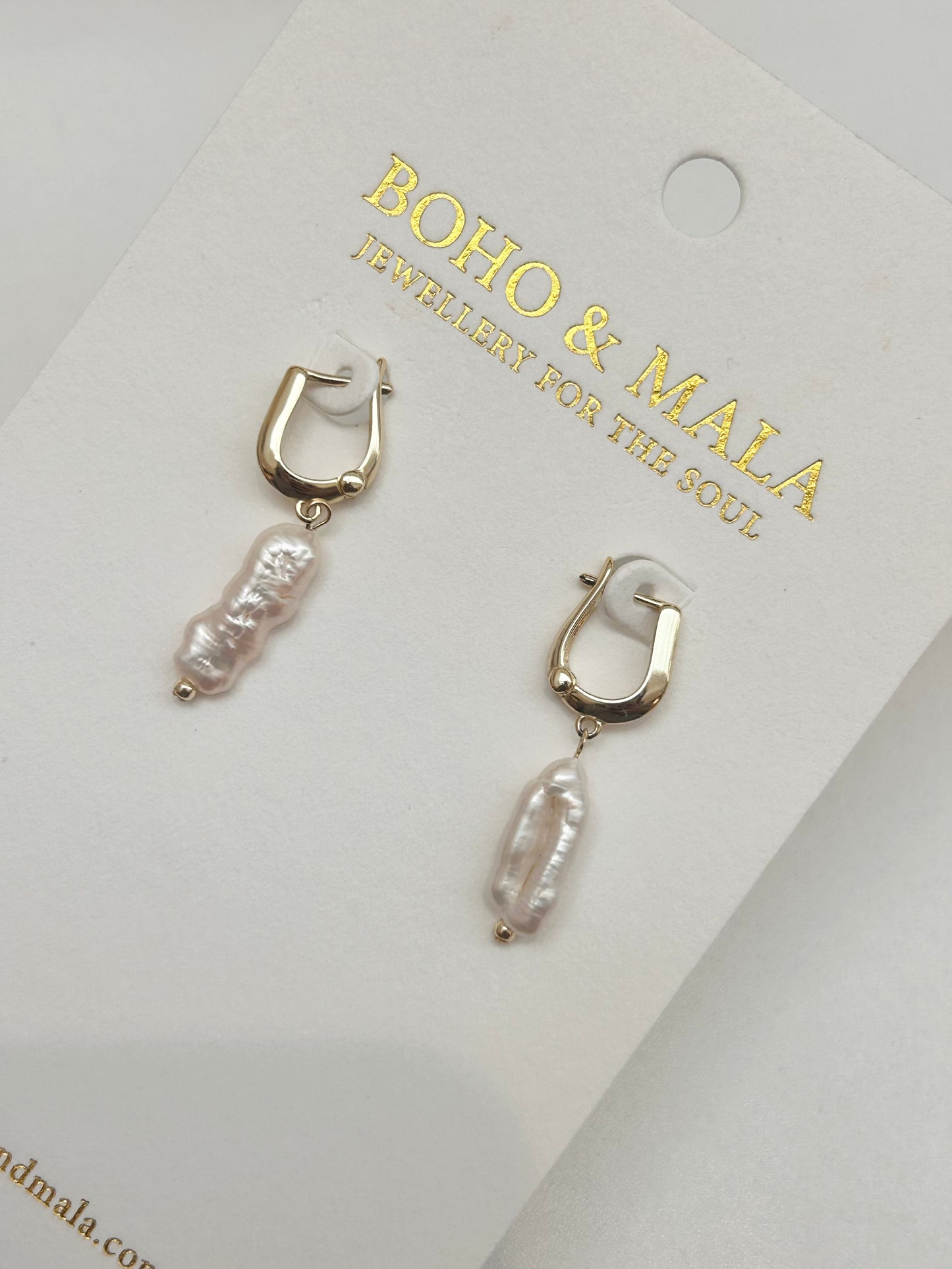 Nerelle Baroque Pearl Drop Earrings original product photo