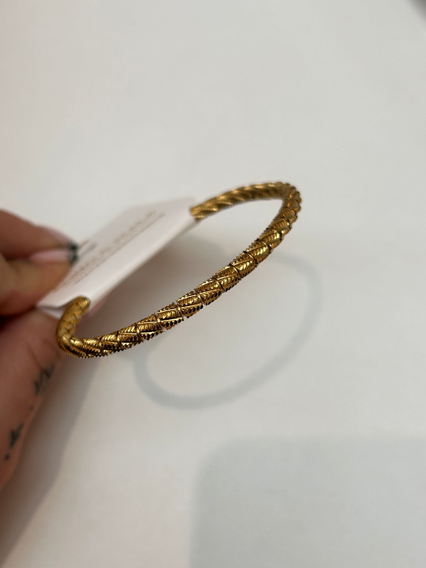 
                  
                    Sienna Gold Rope Bangle – Boho & Mala jewellery
                  
                