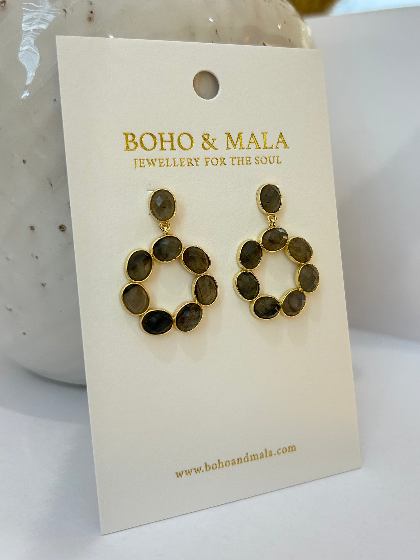 
                  
                    Labradorite Soul Earrings
                  
                