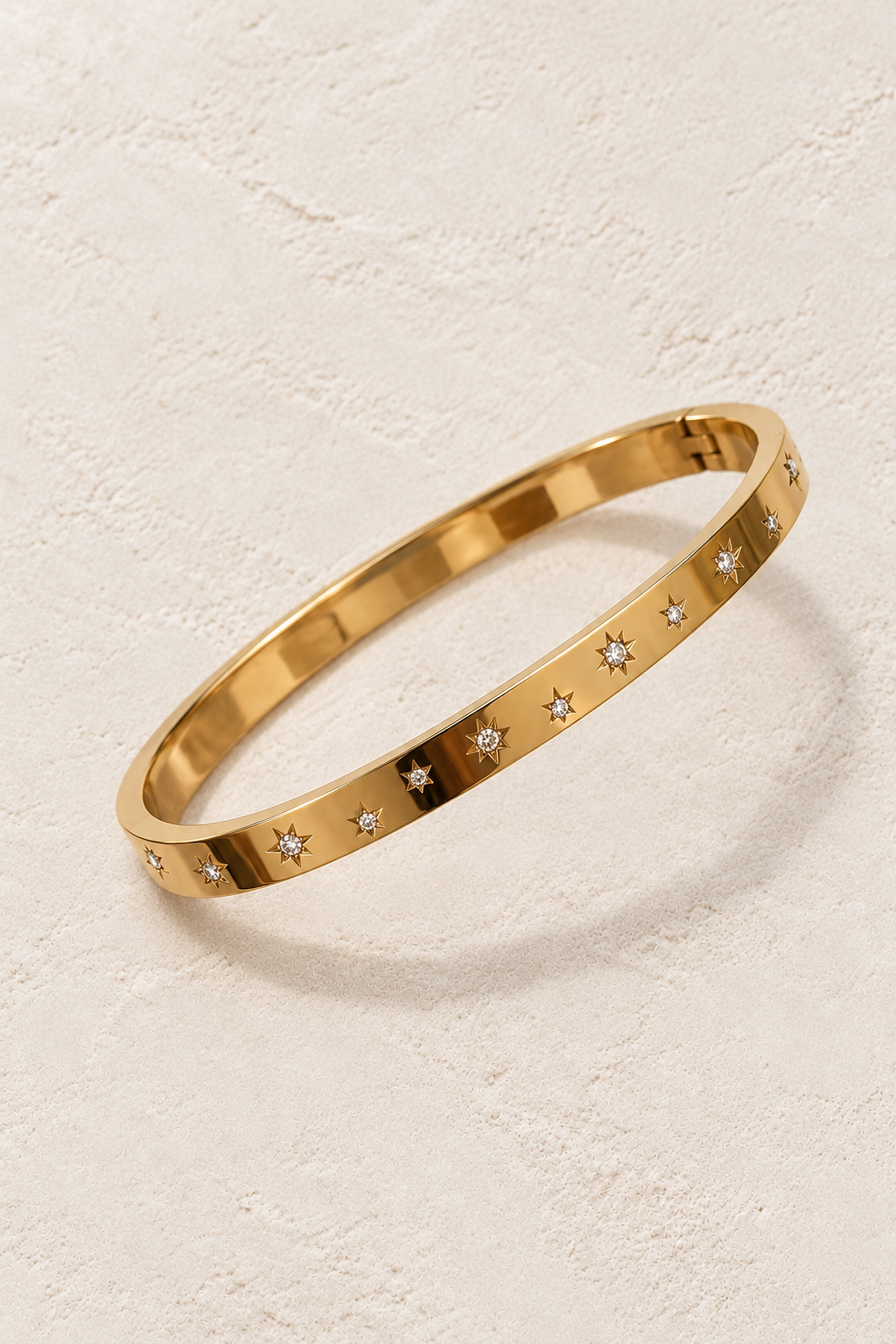 
                  
                    Estelle Gold Starlight Bangle
                  
                