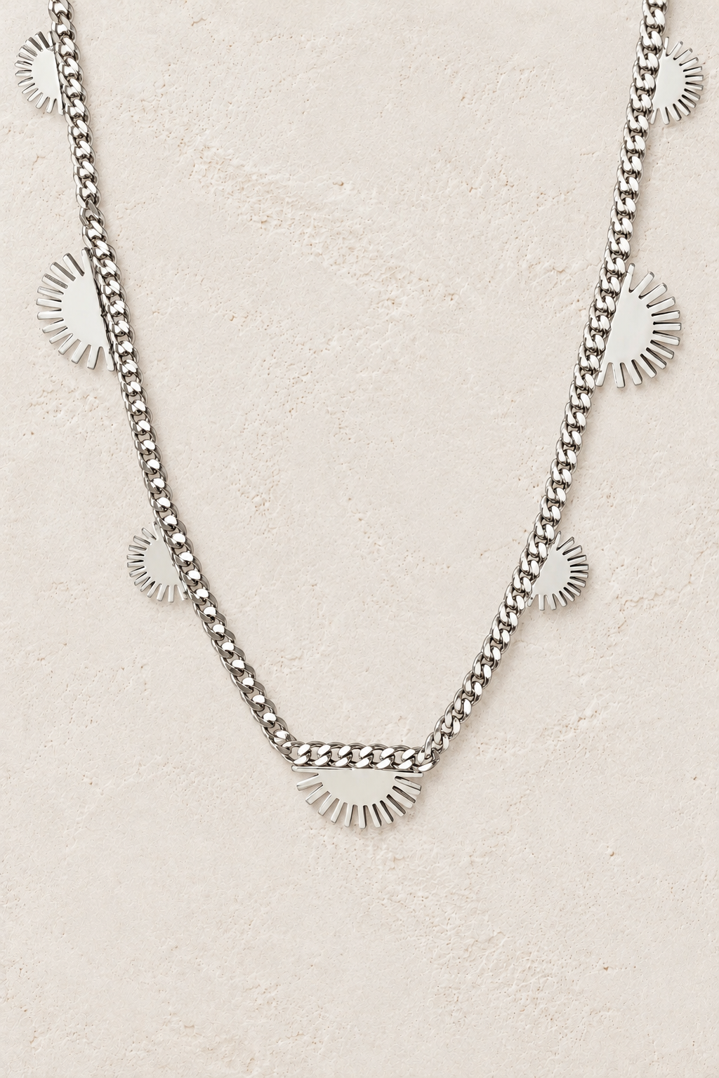 Minimalist Pendant Necklace on Francesca's approved original hero background