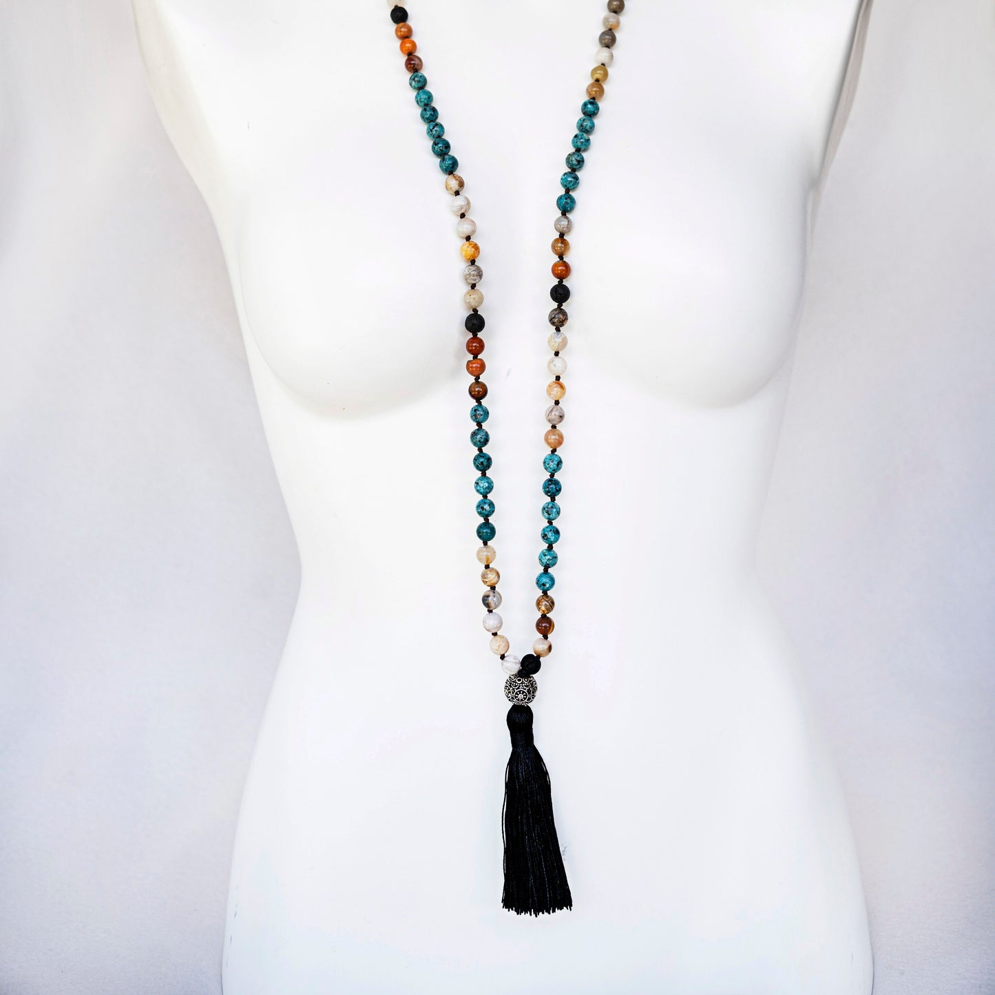 
                  
                    Boho & Mala Tribal Mala 108 Meditation Necklace TN10060
                  
                