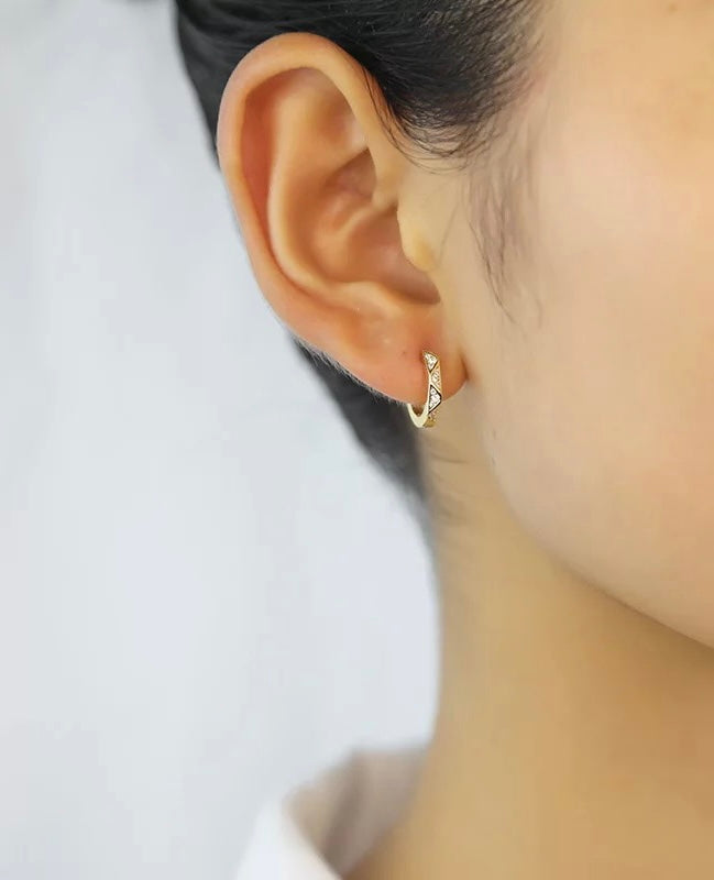 
                  
                    Boho & Mala Huggies Sterling Silver Hoop Earrings DE100068
                  
                