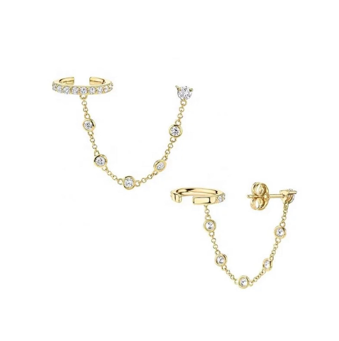 
                  
                    Gold Plated Sterling Silver Dainty Minimalist Hypoallergenic Hoop Earrings- Boho Jewellery For Wild Souls
                  
                