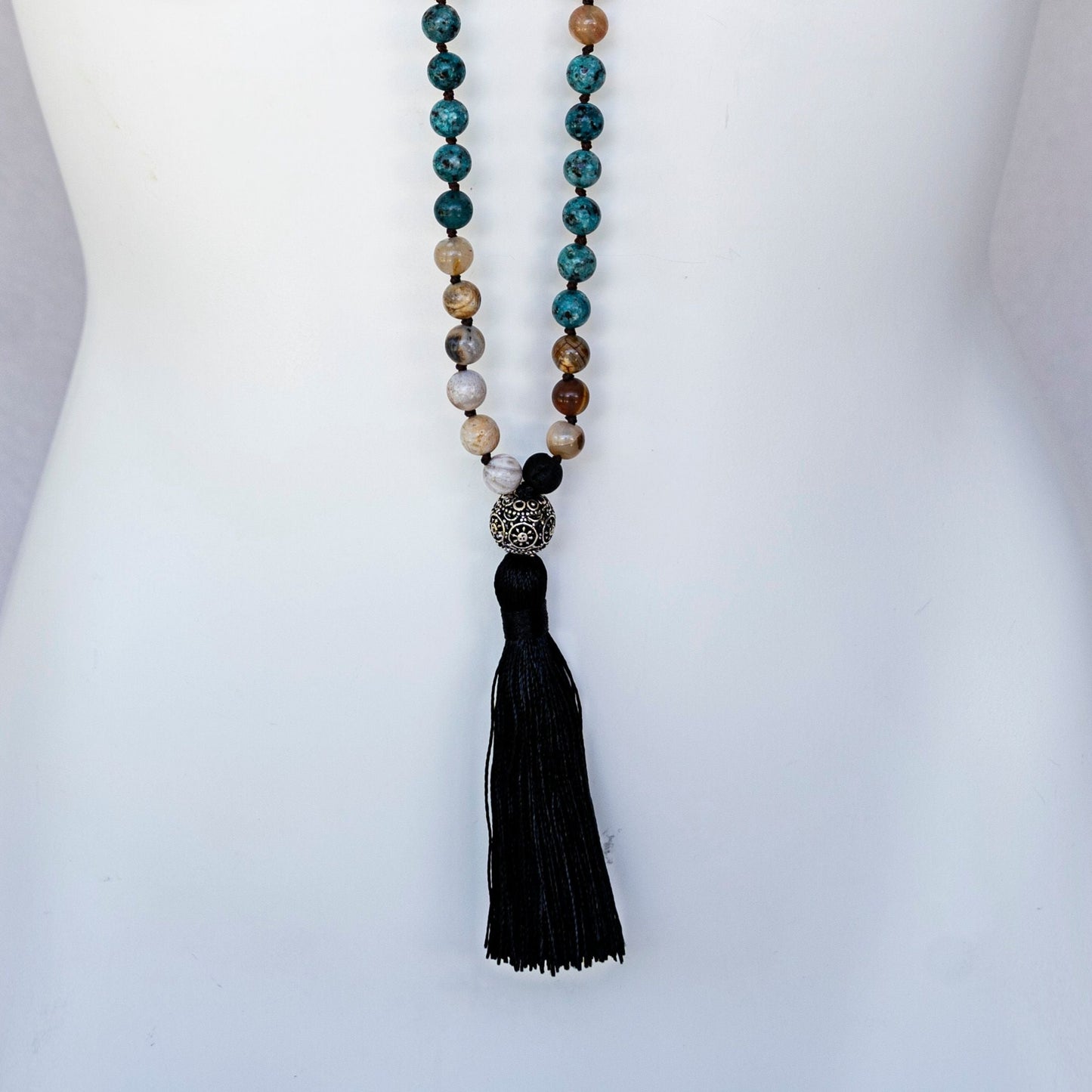 
                  
                    Boho & Mala Tribal Mala 108 Meditation Necklace TN10060
                  
                